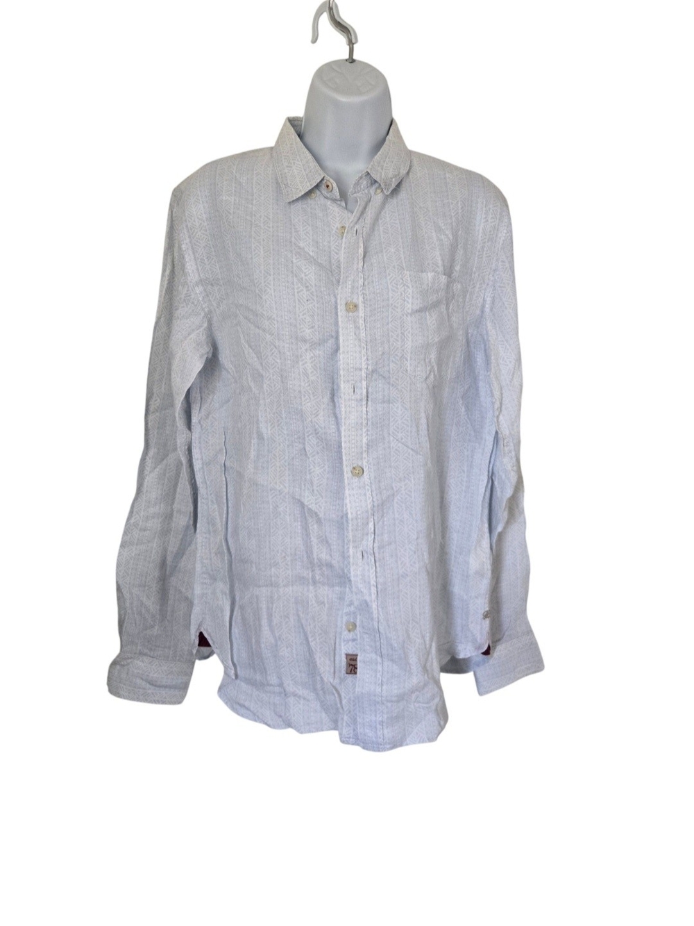 Banana Republic Light Blue Casual Button-Down Shirt